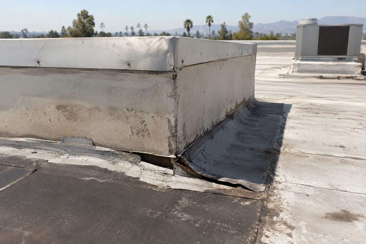 Flashing Failure Roof Repair in Rialto, CA Flashing Failure Roof Repair in Rialto, CA